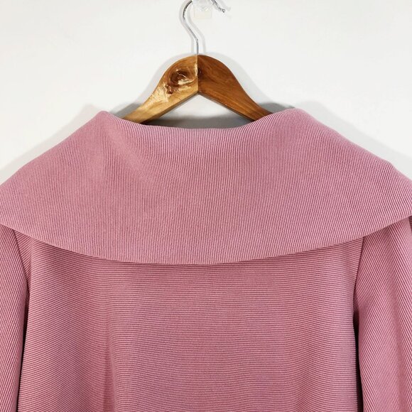 VARLEY Vine Oversized Half-Zip Pullover in Nostalgia Rose Ottoman Fabric XS - Picture 11 of 16